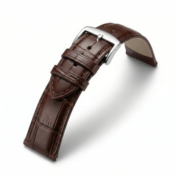 Orvani Signature Leather Strap — Espresso Brown (20mm)